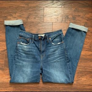 Madewell High Rise Boyfriend Jeans